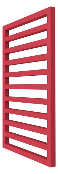 Calorifer baie portprosop decorativ colorat 500/780 mm UPPER QUADRO (include kit de instalare)-RAL 3018 TEXT