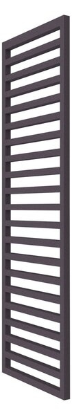 Calorifer baie portprosop decorativ colorat 500/1530 mm UPPER QUADRO (include kit de instalare)-RAL 4007 TEXT