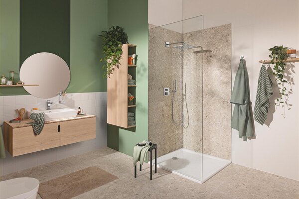 Grohe Precision Cube set de duș ascuns cu termostat cu duș de ploaie crom 34879000