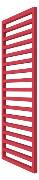 Calorifer baie portprosop decorativ colorat 500/1230 mm UPPER QUADRO (include kit de instalare)-RAL 3018 TEXT