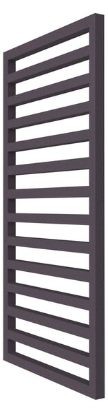 Calorifer baie portprosop decorativ colorat 500/1005 mm UPPER QUADRO (include kit de instalare)-RAL 4007 TEXT