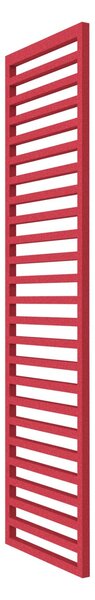 Calorifer baie portprosop decorativ colorat 500/1830 mm UPPER QUADRO (include kit de instalare)-RAL 3018 TEXT