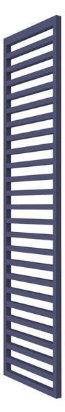 Calorifer baie portprosop decorativ colorat 500/1830 mm UPPER QUADRO (include kit de instalare)-RAL 5003 SOFT TEXT