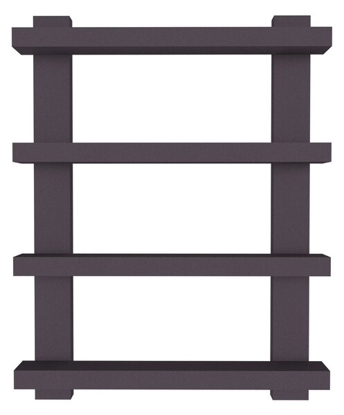 Calorifer baie portprosop decorativ colorat 500/640 mm RICO (include kit de instalare)-RAL 4007 TEXT