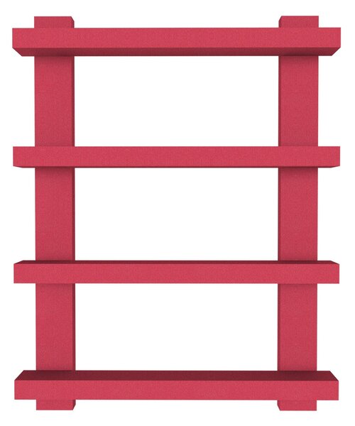 Calorifer baie portprosop decorativ colorat 500/640 mm RICO (include kit de instalare)-RAL 3018 TEXT