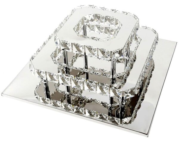 Plafoniera din cristal Plafond LED 24W Square APP410-C