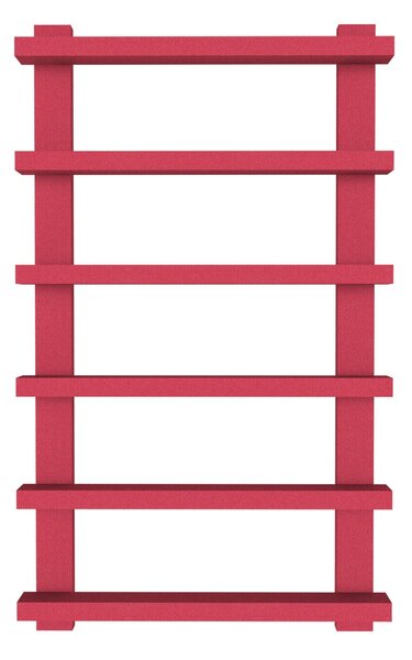 Calorifer baie portprosop decorativ colorat 600/1000 mm RICO (include kit de instalare)-RAL 3018 TEXT
