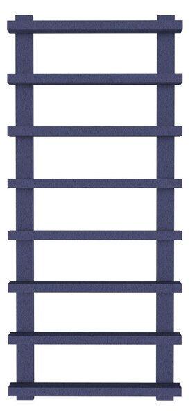 Calorifer baie portprosop decorativ colorat 600/1360 RICO (include kit de instalare)-RAL 5003 SOFT TEXT