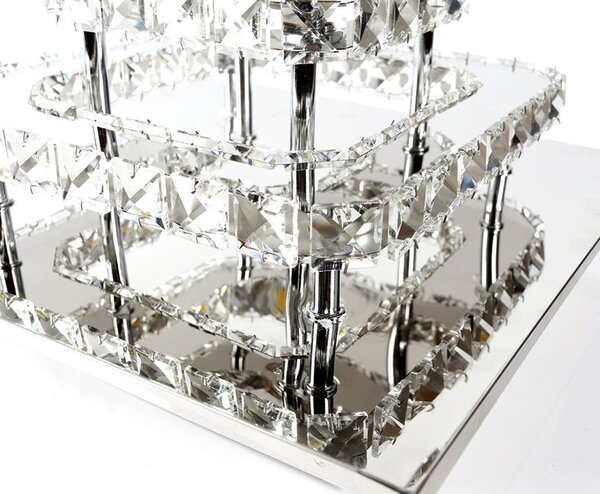 Plafoniera din cristal Plafond LED 24W Square APP410-C