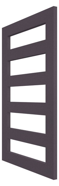 Calorifer baie portprosop decorativ colorat 500/780 mm KAZAR (include kit de instalare)-RAL 4007 TEXT