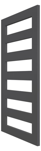 Calorifer baie portprosop decorativ colorat 500/960 mm KAZAR (include kit de instalare)-RAL 9005 MAT