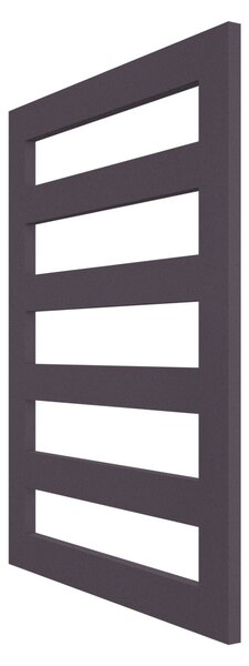 Calorifer baie portprosop decorativ colorat 600/780 mm KAZAR (include kit de instalare)-RAL 4007 TEXT