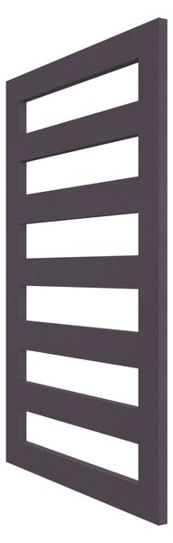 Calorifer baie portprosop decorativ colorat 600/960 mm KAZAR (include kit de instalare)-RAL 4007 TEXT