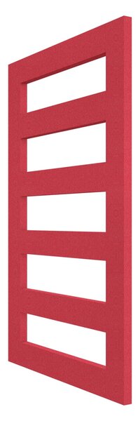 Calorifer baie portprosop decorativ colorat 500/780 mm KAZAR (include kit de instalare)-RAL 3018 TEXT