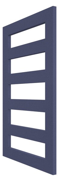Calorifer baie portprosop decorativ colorat 500/780 mm KAZAR (include kit de instalare)-RAL 5003 SOFT TEXT