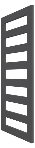 Calorifer baie portprosop decorativ colorat 500/1140 mm KAZAR (include kit de instalare)-RAL 9005 MAT