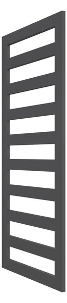 Calorifer baie portprosop decorativ colorat 600/1320 mm KAZAR (include kit de instalare)-RAL 9005 MAT