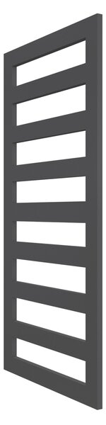 Calorifer baie portprosop decorativ colorat 600/1140 m KAZAR (include kit de instalare)-RAL 9005 MAT