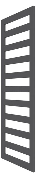 Calorifer baie portprosop decorativ colorat 600/1500 mm KAZAR (include kit de instalare)-RAL 9005 MAT