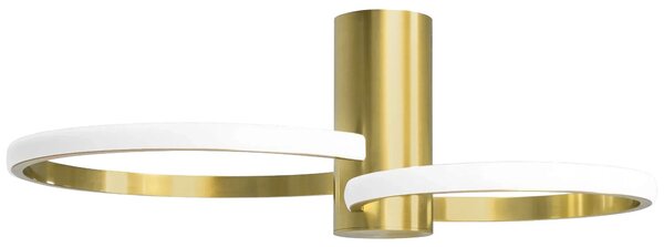 Toolight Toollight, plafoniera LED 50x30,5cm, 22W, APP1402-CW, auriu lucios, OSW-05849