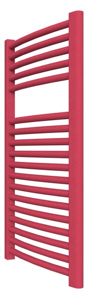 Calorifer baie portprosop colorat 450/800 mm ROUND N (include kit de instalare)-RAL 3018 TEXT