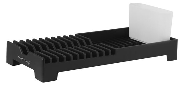 Scurgător de vase negru Vialli Design Livio Duo