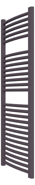 Calorifer baie portprosop colorat 450/1200 mm ROUND N (include kit de instalare)-RAL 4007 TEXT
