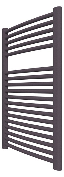 Calorifer baie portprosop colorat 600/800 mm ROUND N (include kit de instalare)-RAL 4007 TEXT