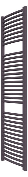 Calorifer baie portprosop colorat 450/1500 mm ROUND N (include kit de instalare)-RAL 4007 TEXT