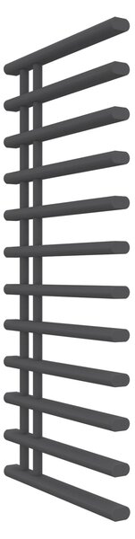 Calorifer baie portprosop decorativ colorat 500/1136 mm LINX (include kit de instalare)-RAL 9005 MAT