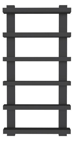 Calorifer baie portprosop decorativ colorat 500/1000 mm RICO (include kit de instalare)-RAL 9005 MAT