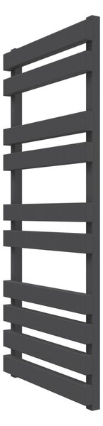 Calorifer baie portprosop decorativ colorat 500/1170 mm SERENE (include kit de instalare)-RAL 9005 MAT