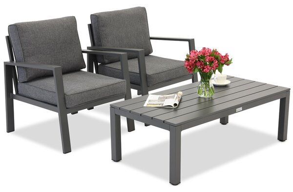 Zakintos Set mobilier de terasă antracit Garden Point