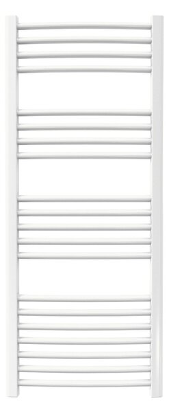 Calorifer baie portprosop colorat 500/1200 mm CELSIUS ROUND (include kit de instalare)-Mat White - RAL 9010 MAT