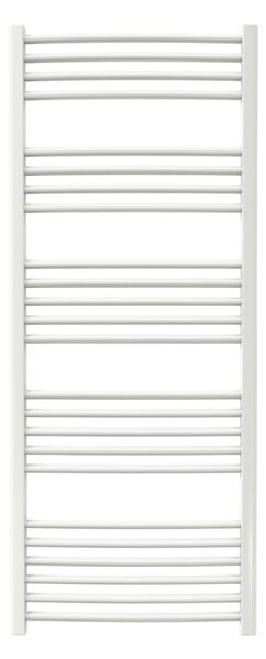 Calorifer baie portprosop colorat 600/1470 mm CELSIUS ROUND (include kit de instalare)-Textured White - RAL 9010 TEXT