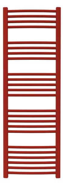 Calorifer baie portprosop colorat 500/1470 mm CELSIUS ROUND (include kit de instalare)-Flame Red - RAL 3000