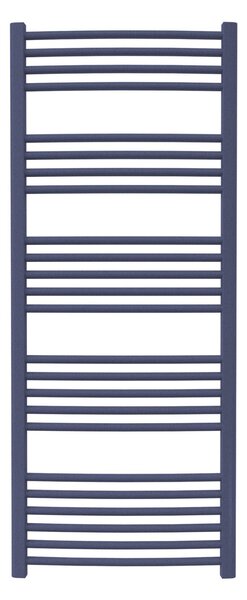Calorifer baie portprosop colorat 600/1470 mm CELSIUS ROUND (include kit de instalare)-Soft Textured Sapphire Blue - RAL 5003 SOFT TEXT