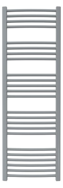 Calorifer baie portprosop colorat 500/1470 mm CELSIUS ROUND (include kit de instalare)-Grey - RAL 7046