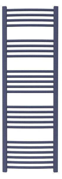 Calorifer baie portprosop colorat 500/1470 mm CELSIUS ROUND (include kit de instalare)-Soft Textured Sapphire Blue - RAL 5003 SOFT TEXT