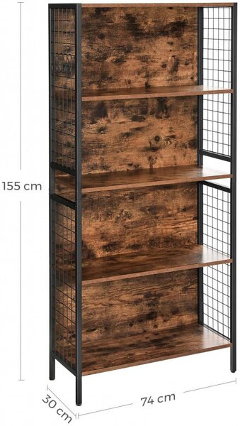 Biblioteca Vasagle, 74x30x154.5cm