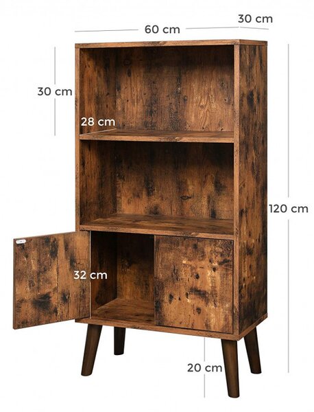 Biblioteca Vasagle, 60x30x120cm