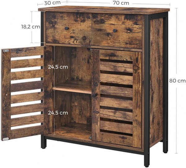 Consola Depozitare Vasagle, 68.6x30x80cm