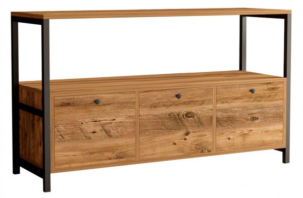 Consola Nero v2 Walnut-Negru