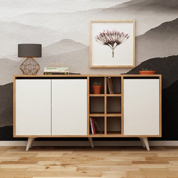 Consola Seria Oak-Alb