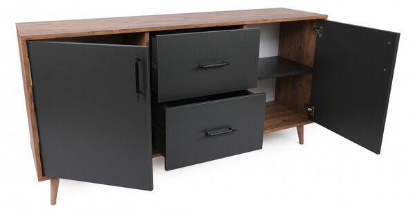 Consola Cordoba Walnut-Antracit
