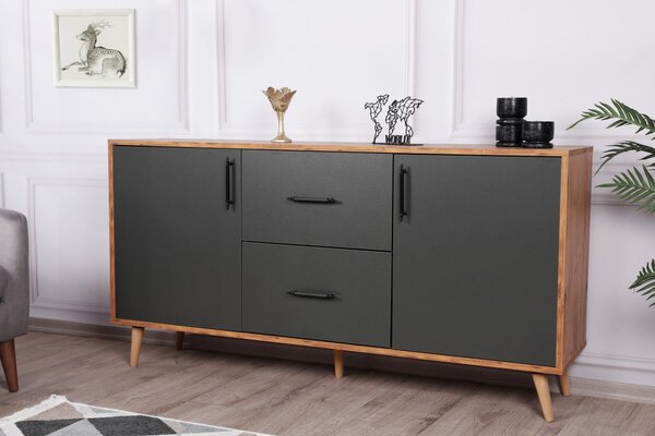 Consola Cordoba Walnut-Antracit