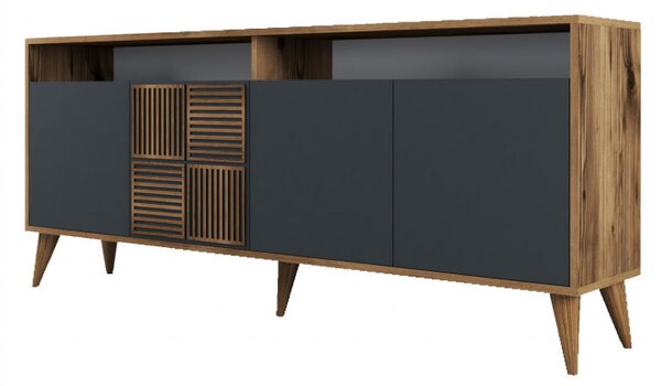Consola Milan Walnut-Antracit
