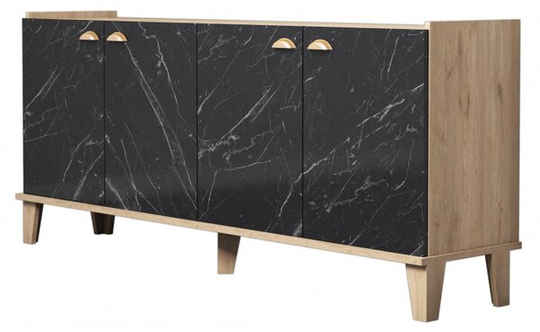 Consola Sumer H3030 Oak-Marble