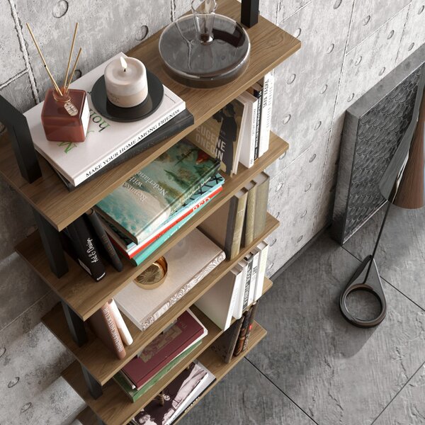 Biblioteca Piante Walnut-Negru