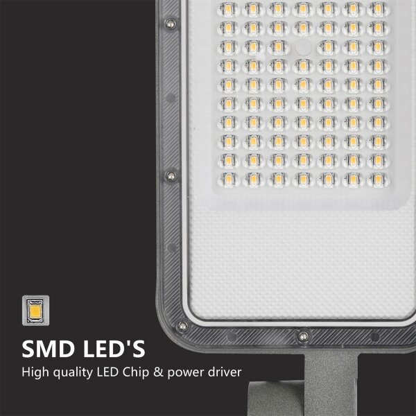 Brilagi-LED Lampă de exterior cu stâlp și cablu de 3 m URBANLIGHT LED/100W/230V gri IP65